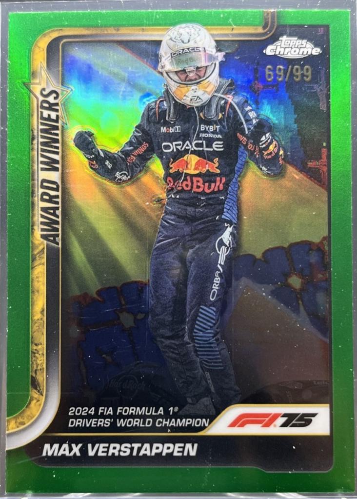 Max Verstappen [Green Refractor] #148