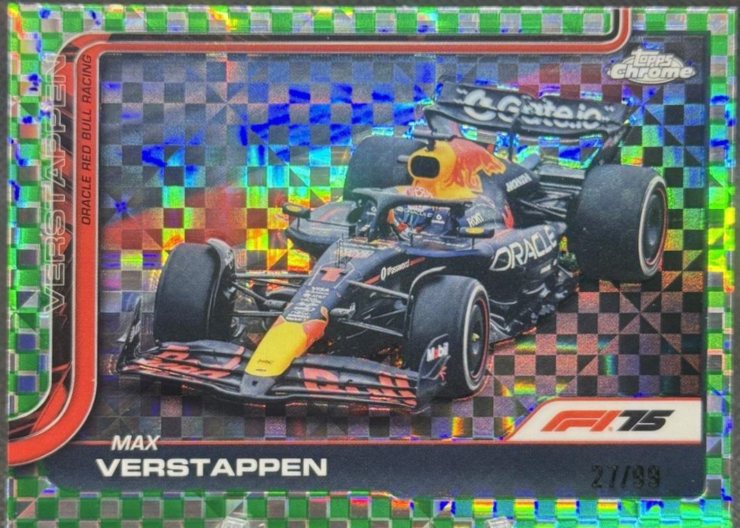 Max Verstappen [Green Refractor] #73