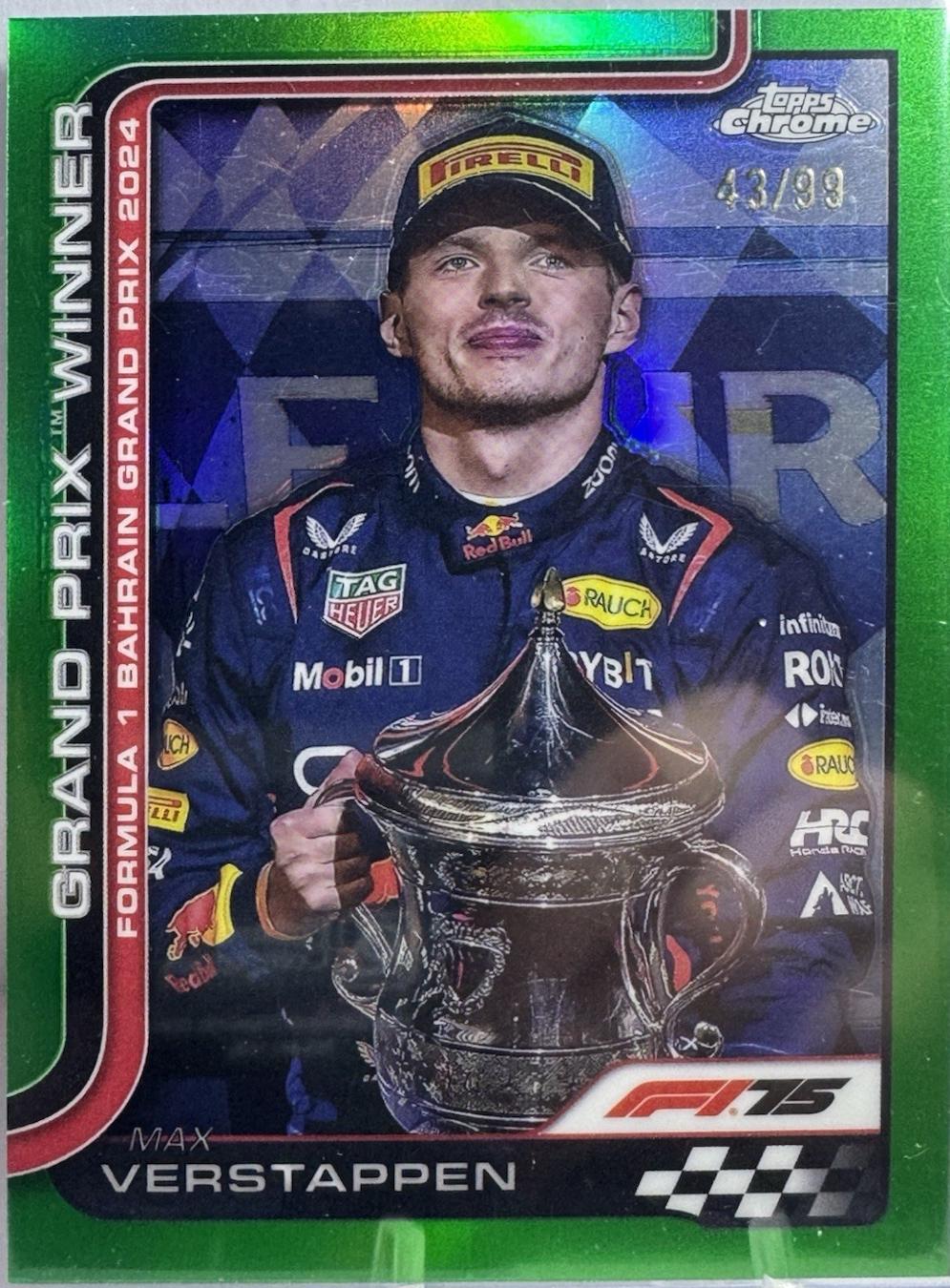 Max Verstappen [Green Refractor] #93