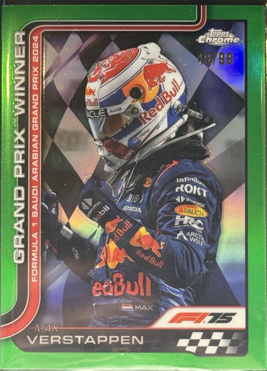 Max Verstappen [Green Refractor] #94