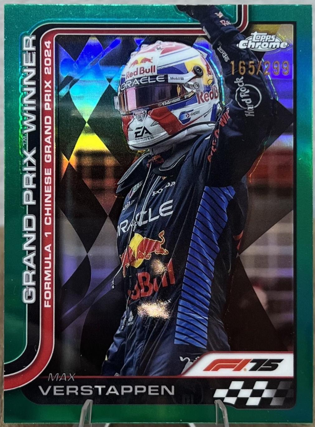 Max Verstappen [Green Refractor] #97