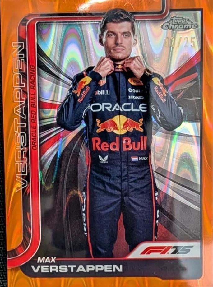 Max Verstappen [Orange RayWave Refractor] #1