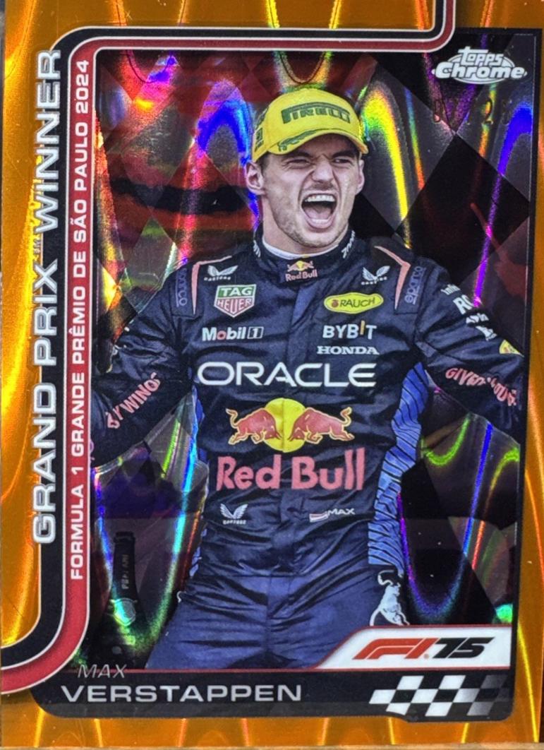 Max Verstappen [Orange RayWave Refractor] #113