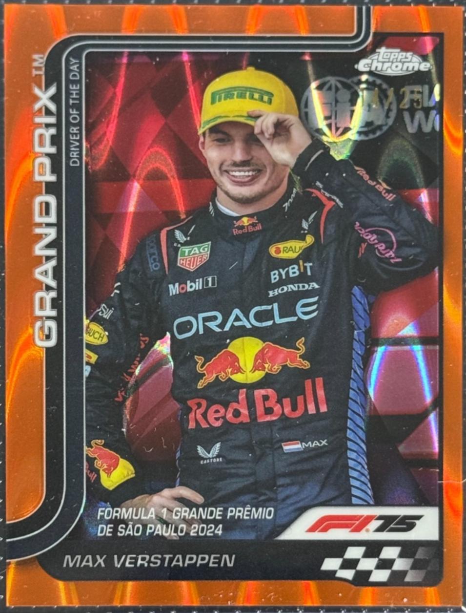 Max Verstappen [Orange RayWave Refractor] #142