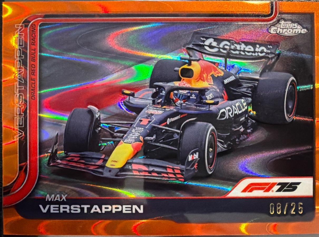 Max Verstappen [Orange RayWave Refractor] #73