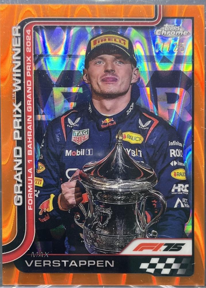 Max Verstappen [Orange RayWave Refractor] #93