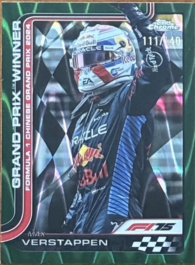 Max Verstappen [Orange RayWave Refractor] #97