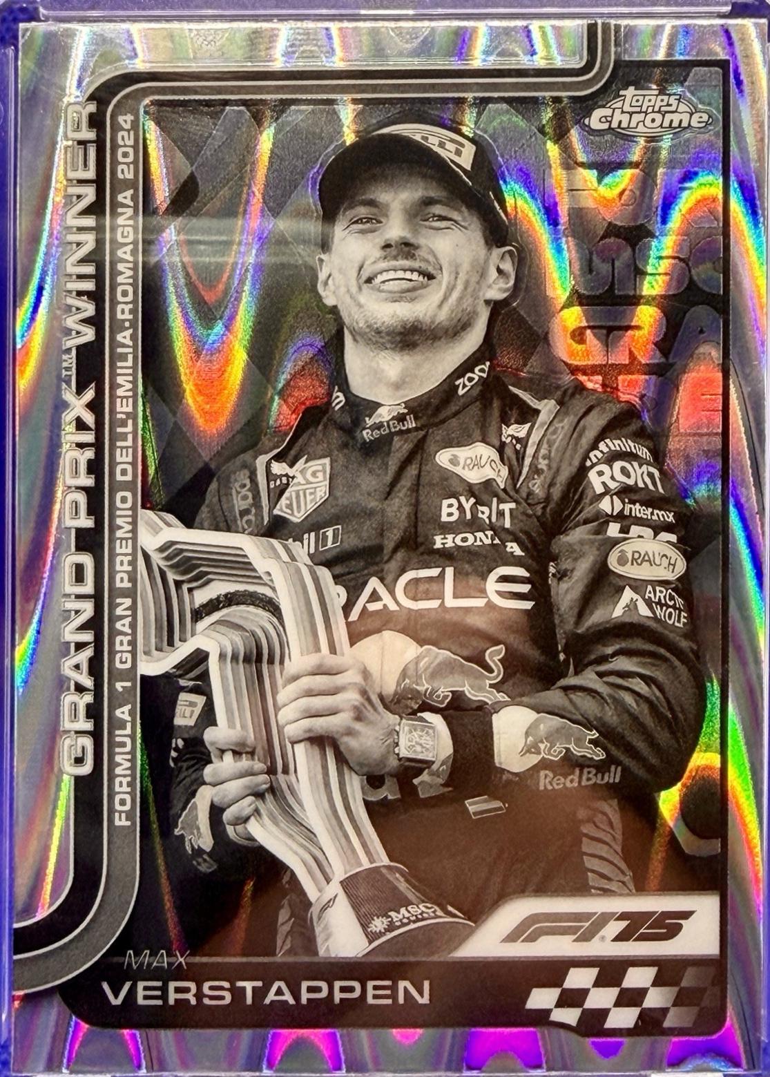 Max Verstappen [Orange RayWave Refractor] #99