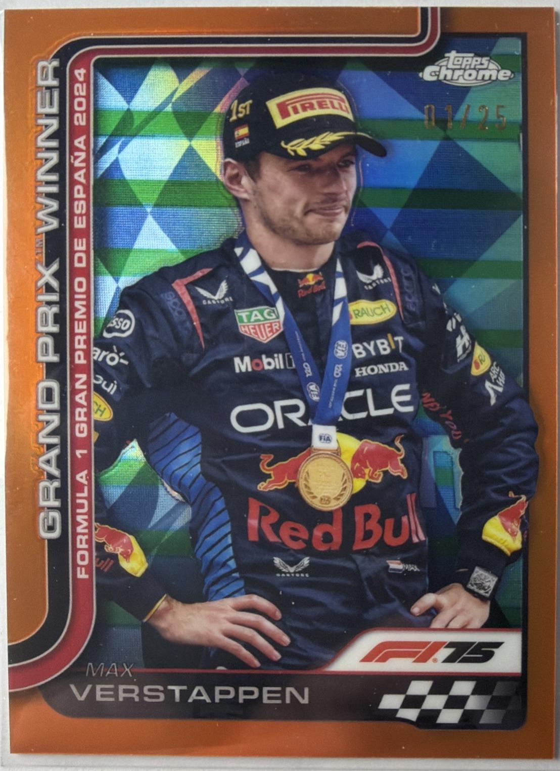 Max Verstappen [Orange Refractor] #102