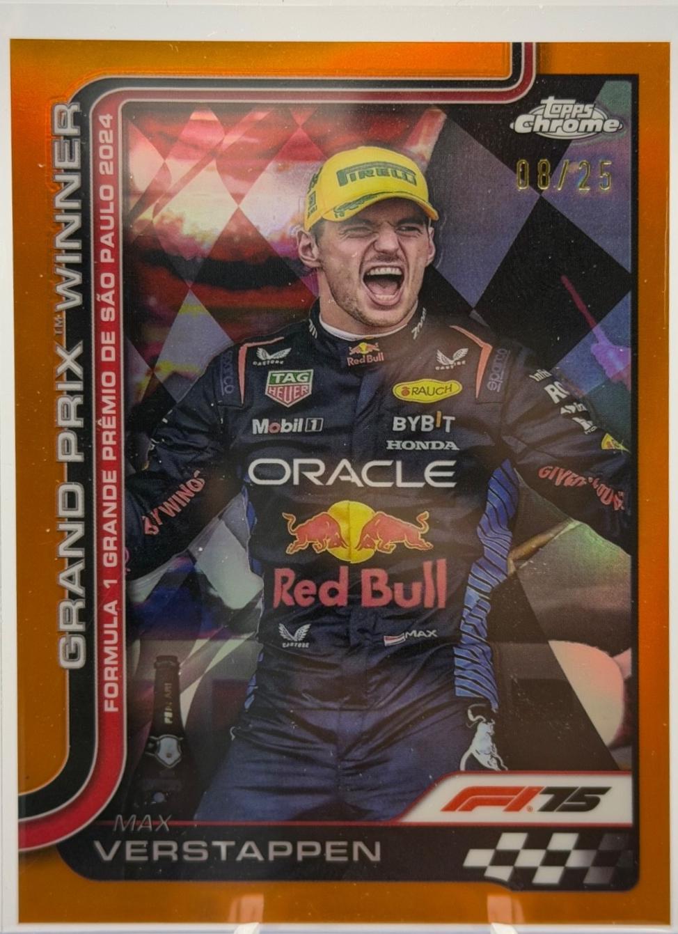 Max Verstappen [Orange Refractor] #113