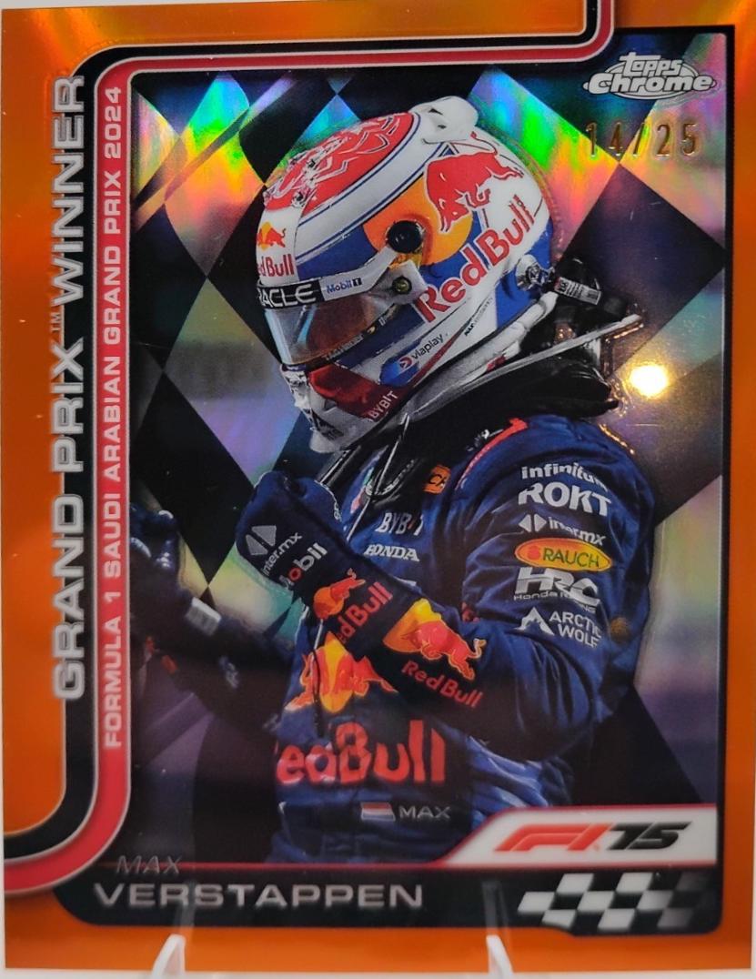 Max Verstappen [Orange Refractor] #94
