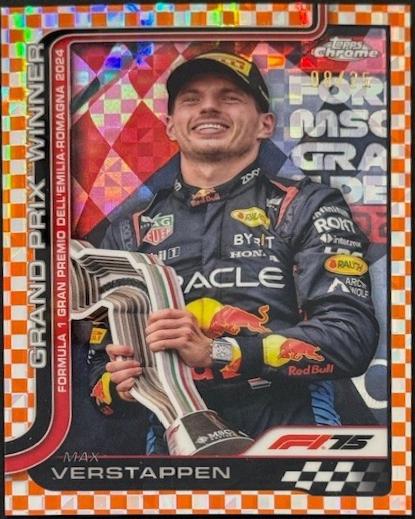 Max Verstappen [Orange Refractor] #99