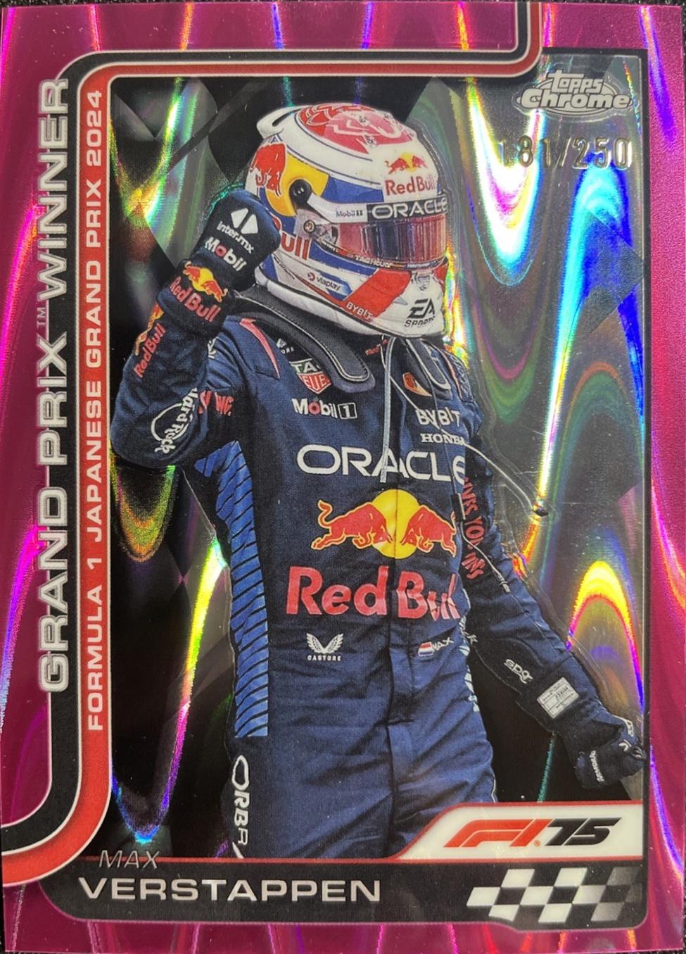 Max Verstappen [Pink Refractor] #102