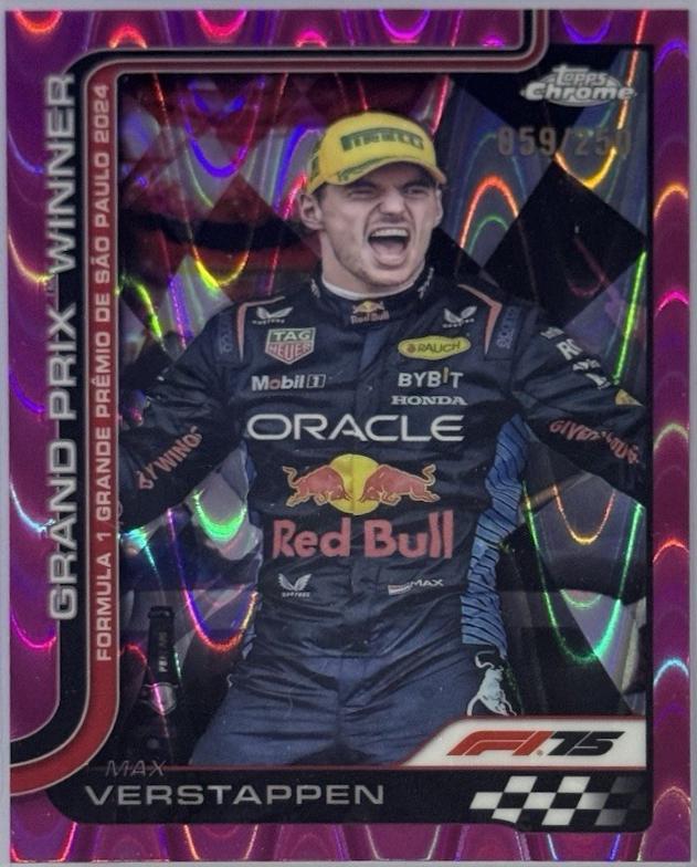 Max Verstappen [Pink Refractor] #113