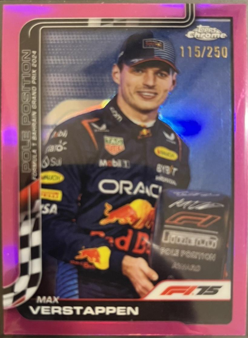 Max Verstappen [Pink Refractor] #117