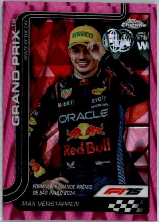 Max Verstappen [Pink Refractor] #142