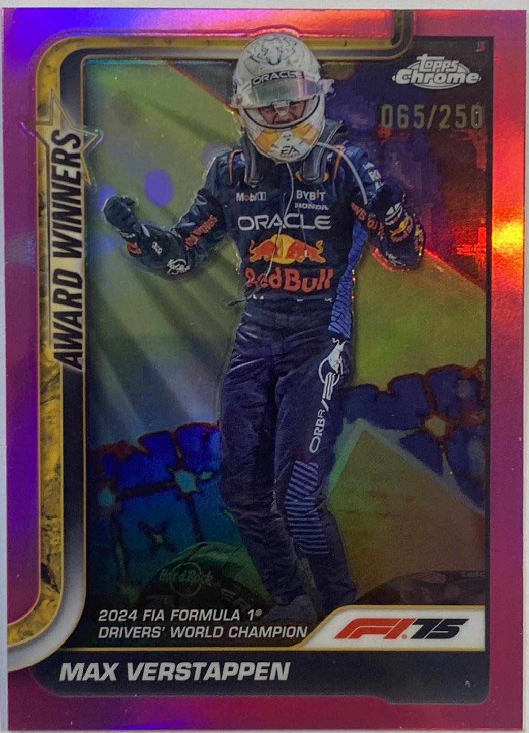 Max Verstappen [Pink Refractor] #148