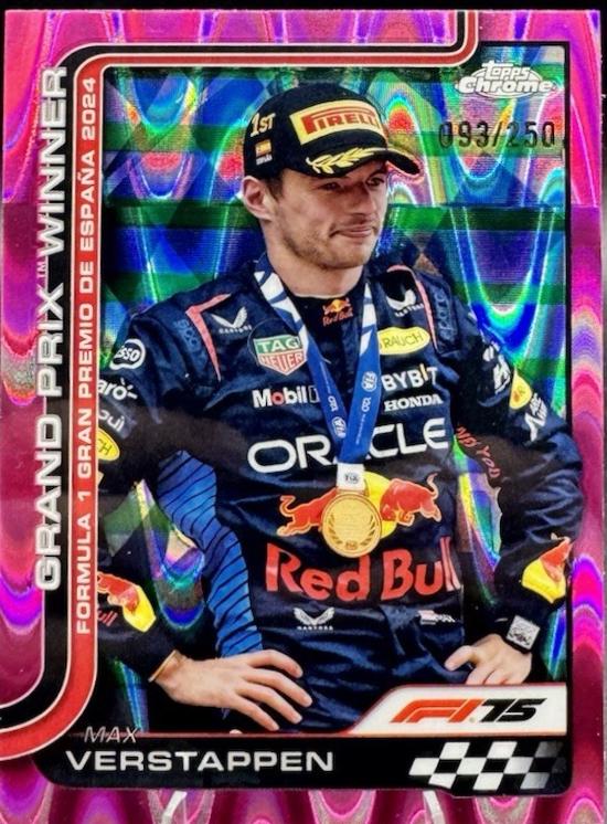Max Verstappen [Pink Refractor] #93