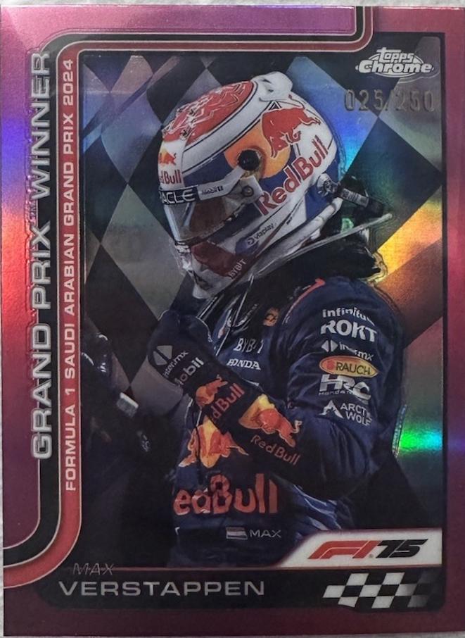 Max Verstappen [Pink Refractor] #94