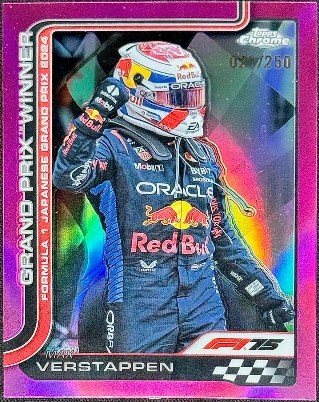 Max Verstappen [Pink Refractor] #96