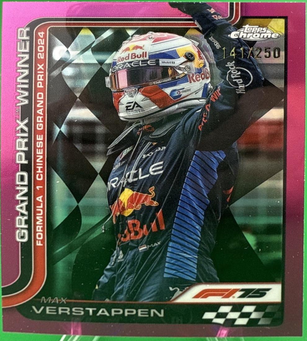 Max Verstappen [Pink Refractor] #97