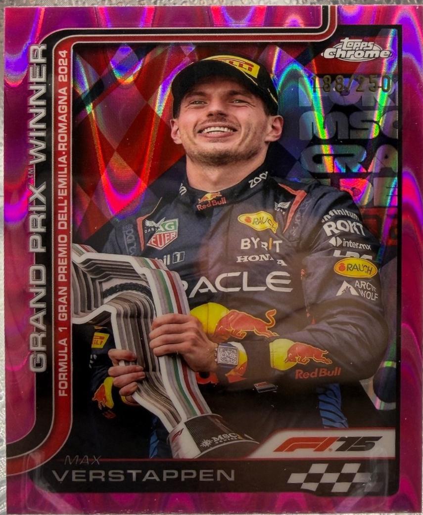 Max Verstappen [Pink Refractor] #99