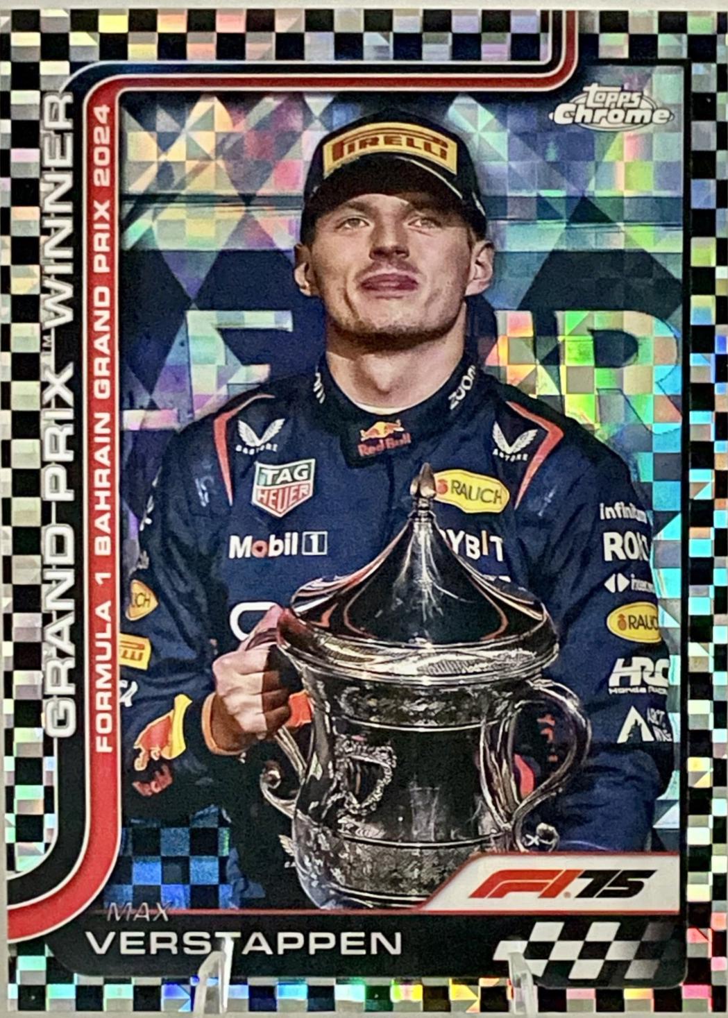 Max Verstappen [Red Checker Flag Refractor] #93
