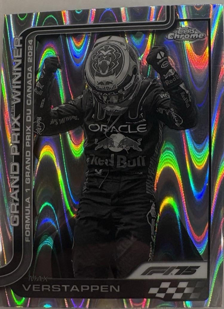Max Verstappen [Red RayWave Refractor] #101