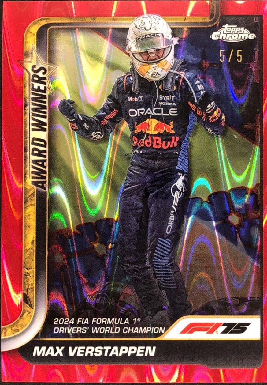 Max Verstappen [Red RayWave Refractor] #148