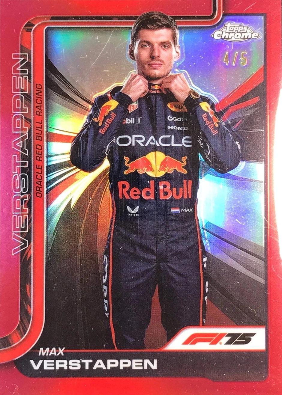 Max Verstappen [Red Refractor] #1