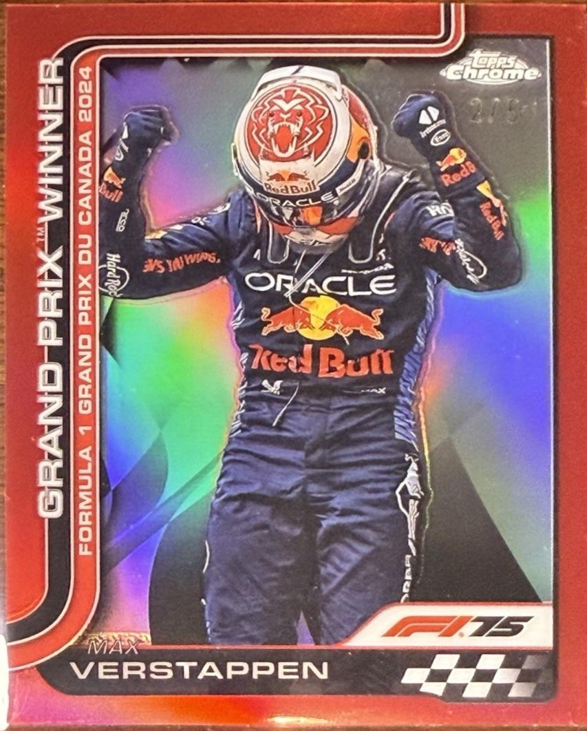 Max Verstappen [Red Refractor] #101