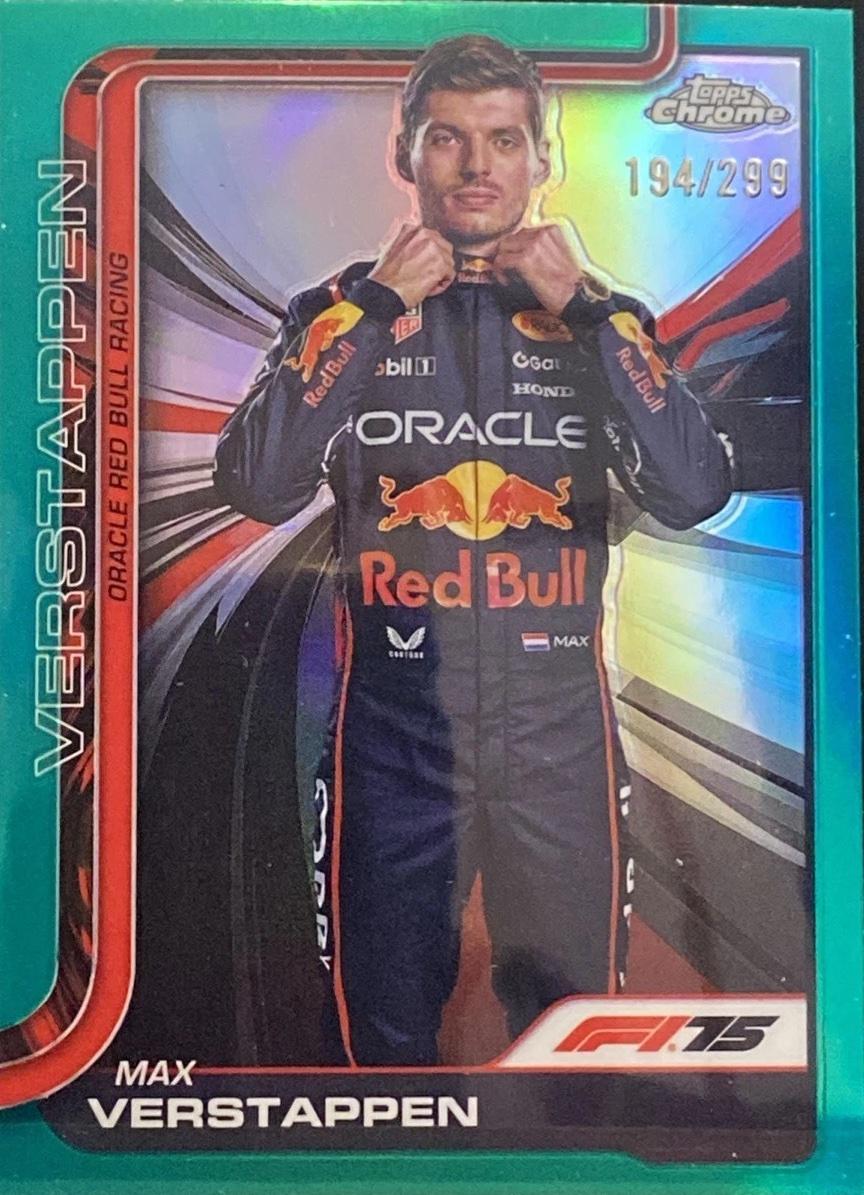 Max Verstappen [Teal Refractor] #1