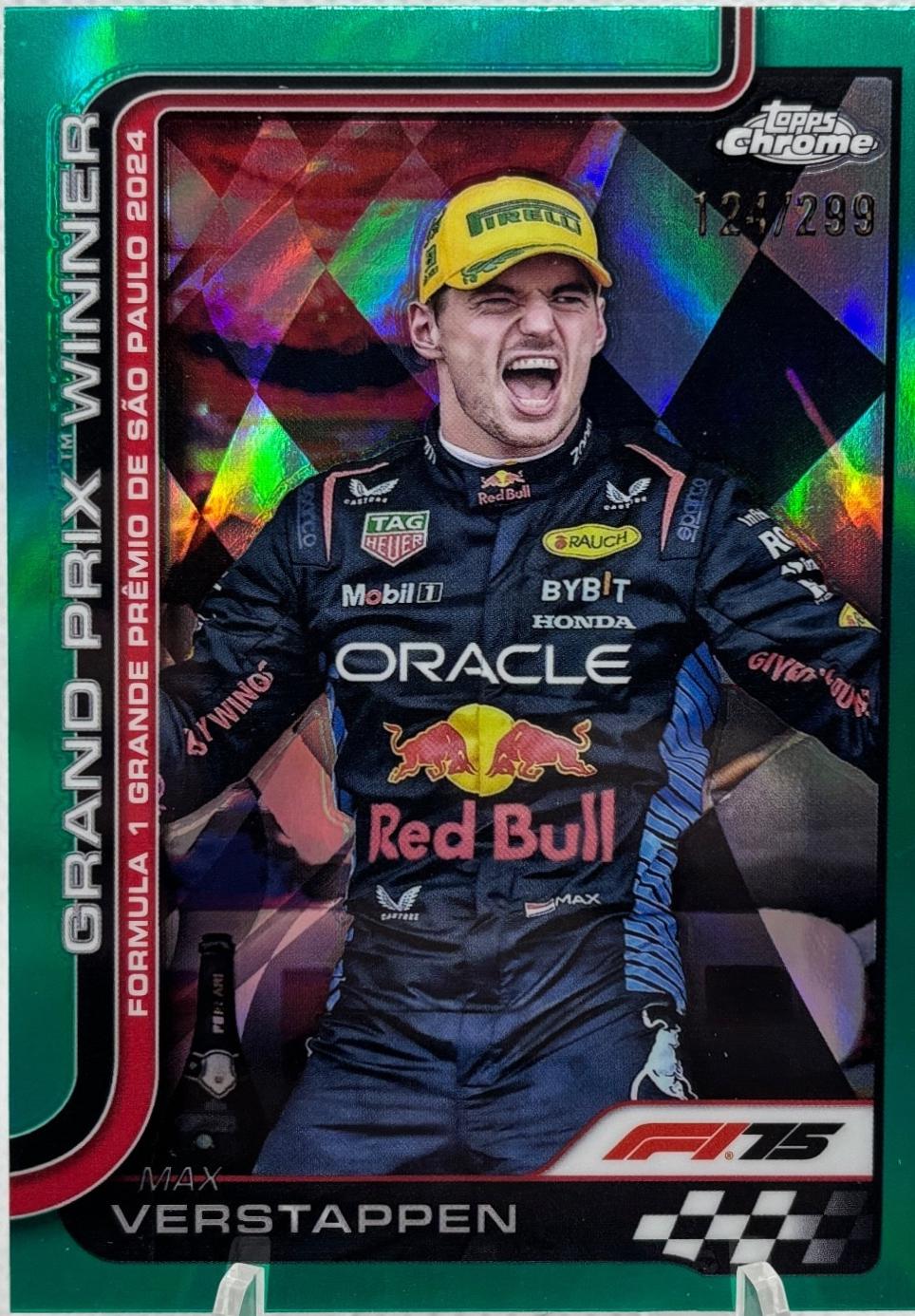 Max Verstappen [Teal Refractor] #113