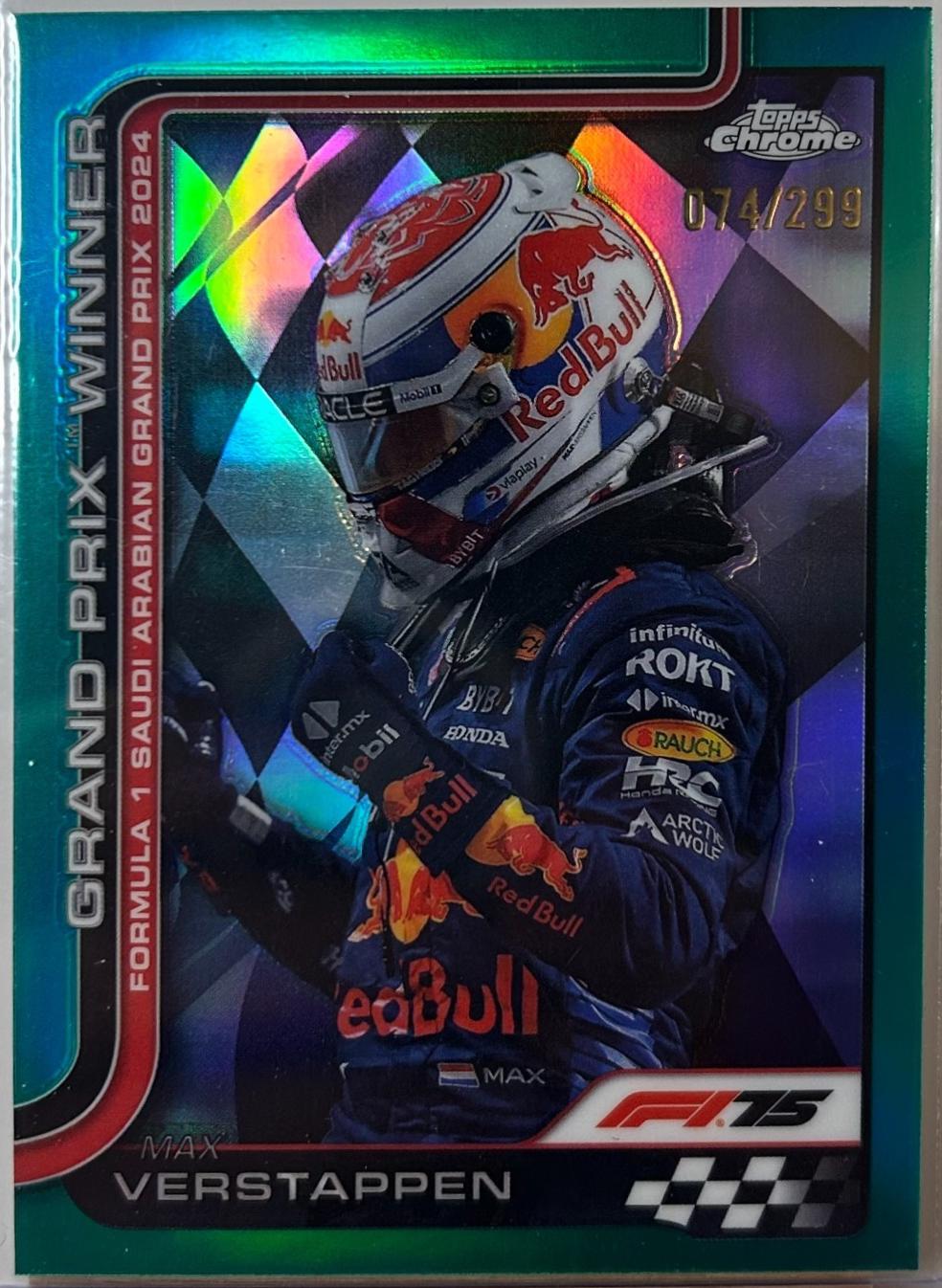 Max Verstappen [Teal Refractor] #94