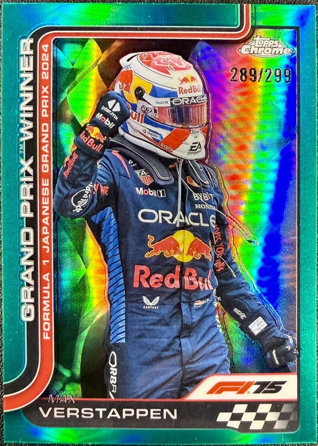 Max Verstappen [Teal Refractor] #96