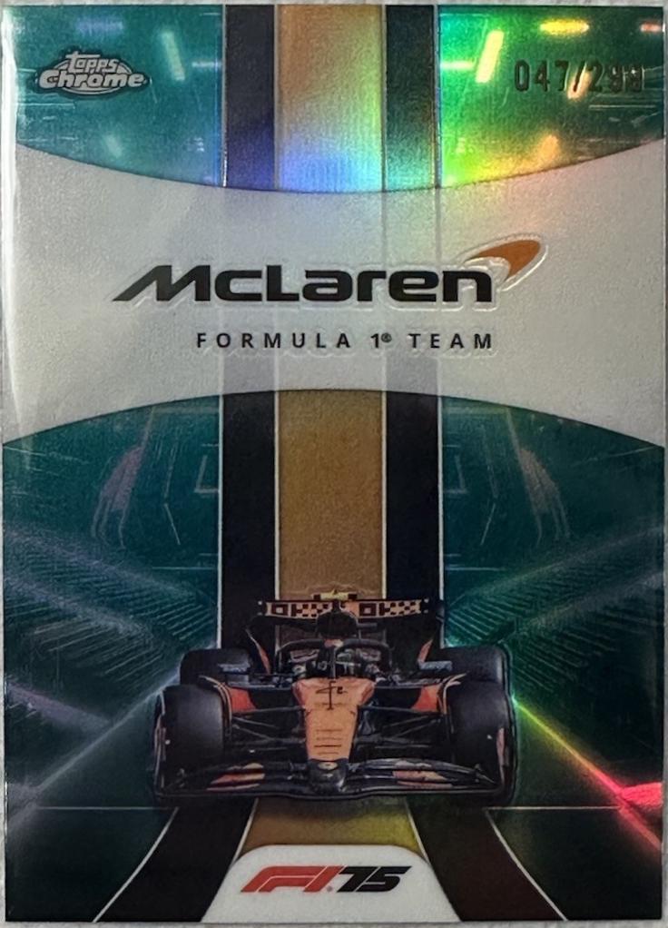 McLaren Formula 1 Team [Aqua Refractor] #176