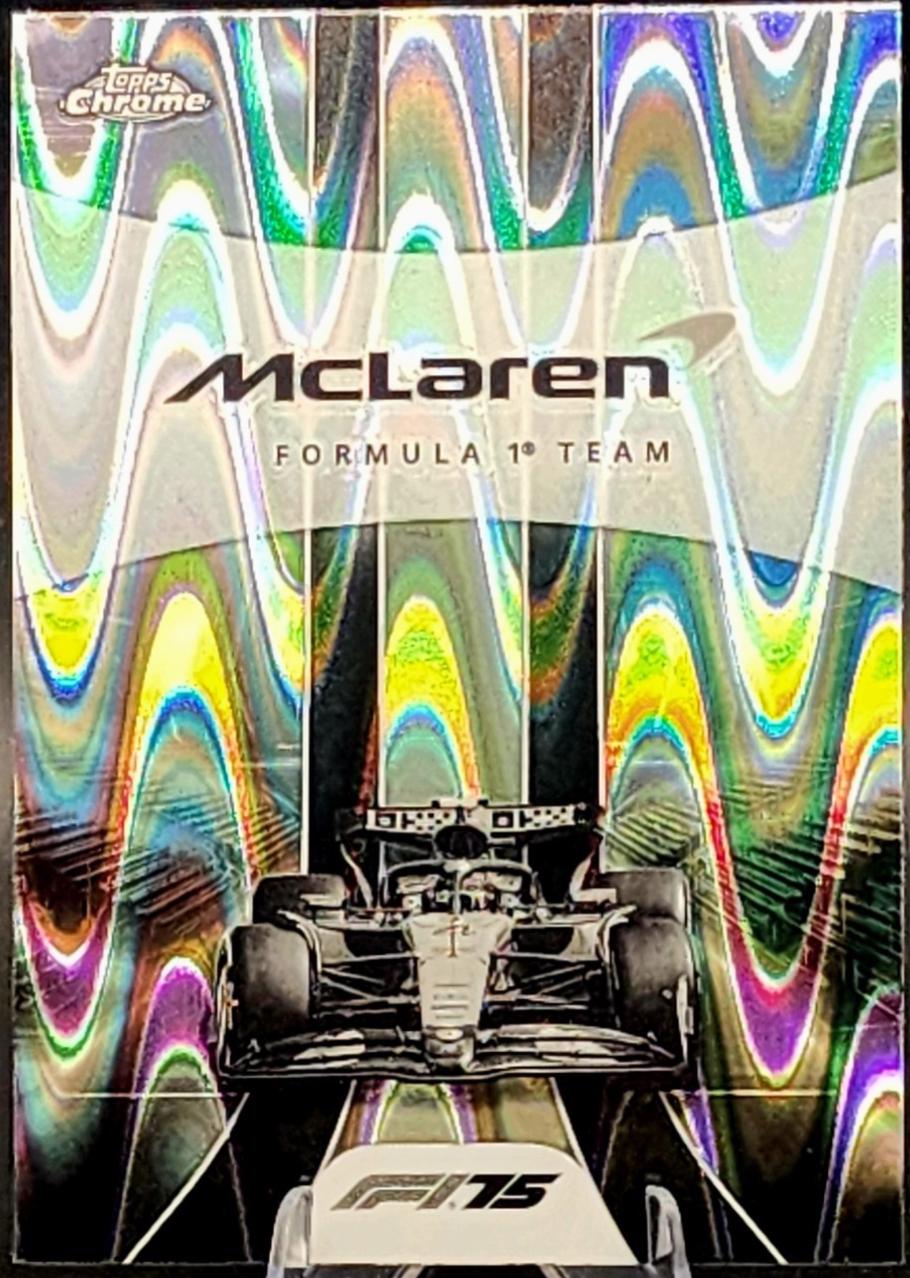 McLaren Formula 1 Team [Black White RayWave Refractor] #176