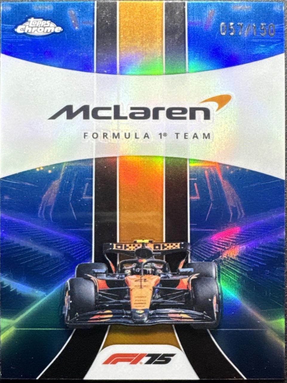McLaren Formula 1 Team [Blue Refractor] #176