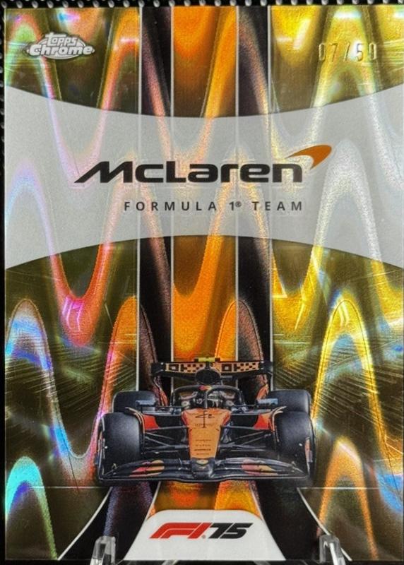 McLaren Formula 1 Team [Gold Refractor] #176