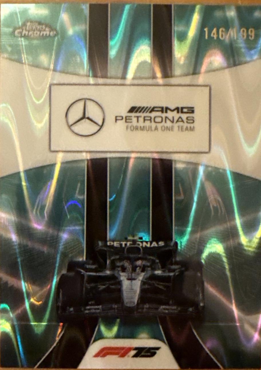 Mercedes-AMG PETRONAS [Aqua Raywave Refractor] #177