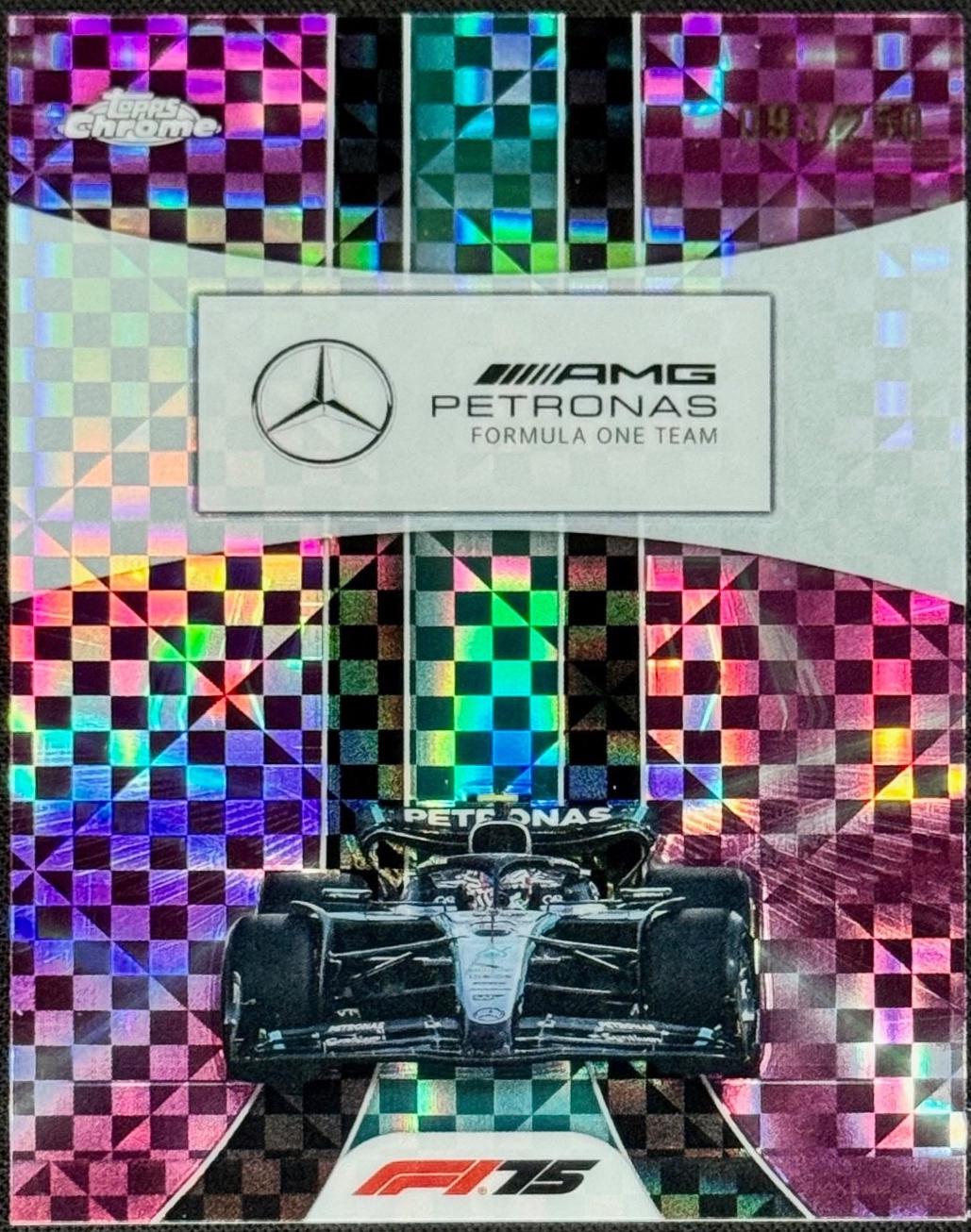 Mercedes-AMG PETRONAS [Pink Checker Flag Refractor] #177