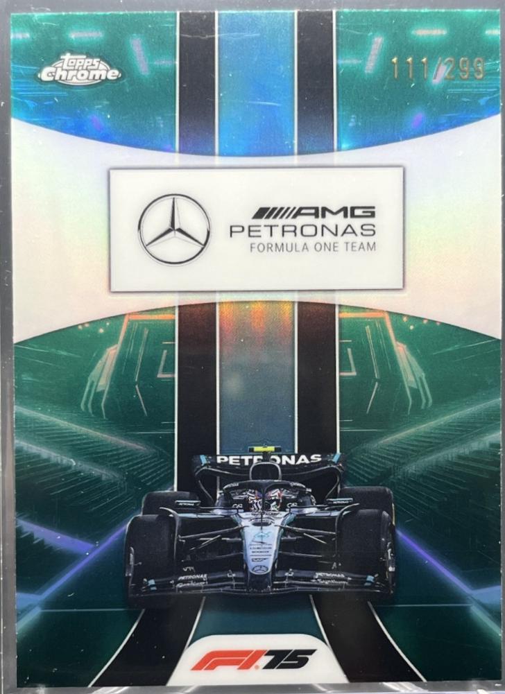 Mercedes-AMG PETRONAS [Teal Refractor] #177