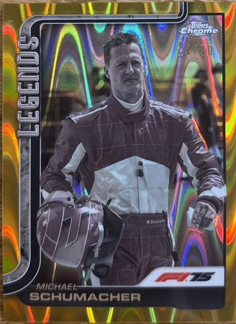 Michael Schumacher [Gold RayWave Refractor] #158