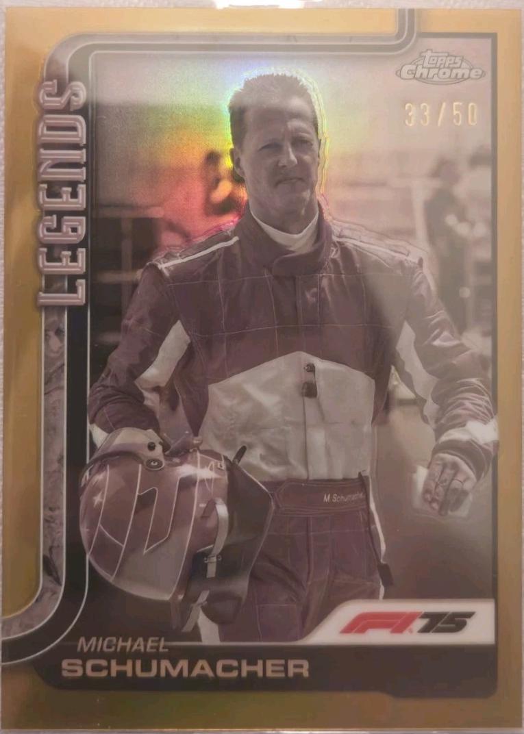 Michael Schumacher [Gold Refractor] #158