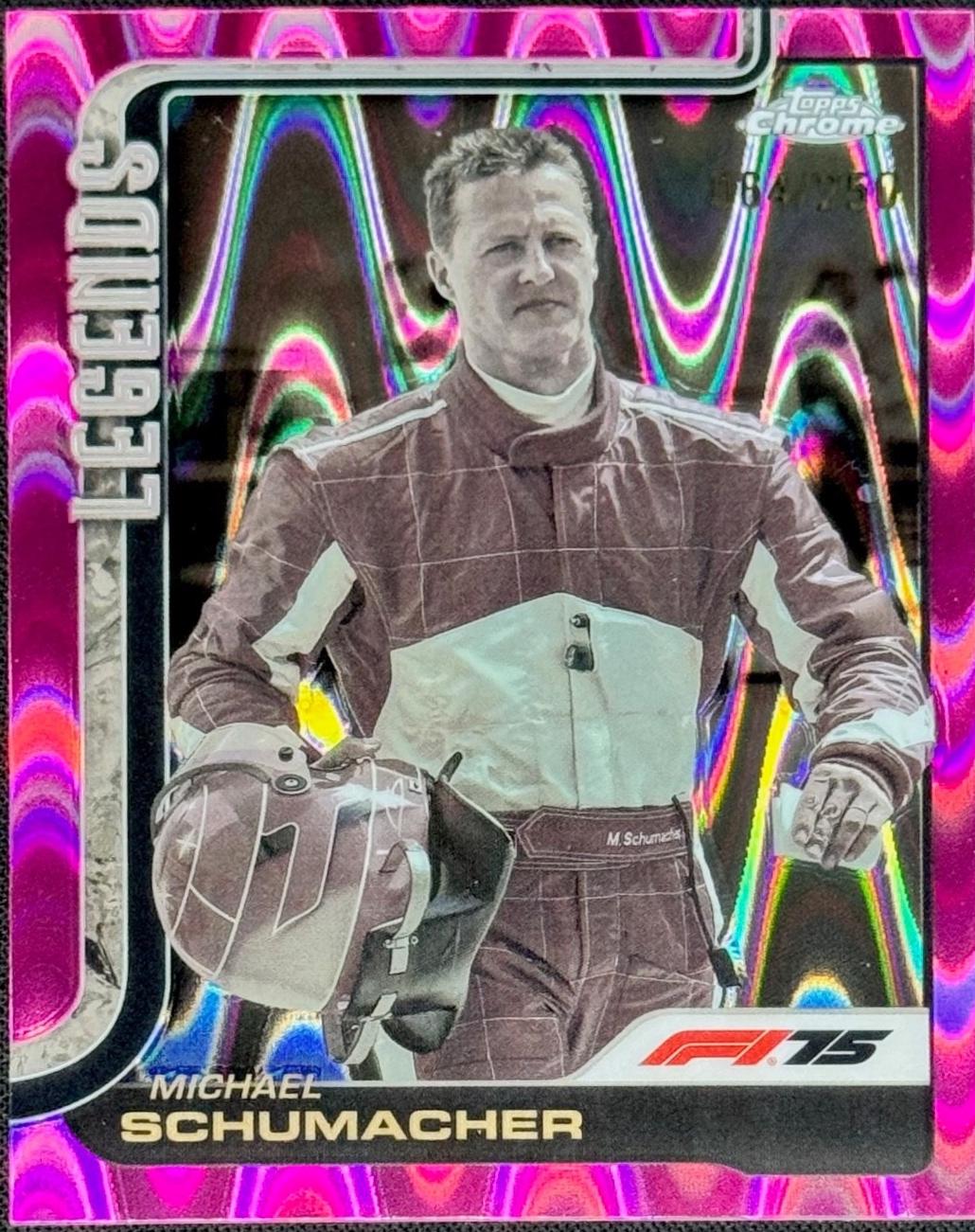 Michael Schumacher [Pink Refractor] #158