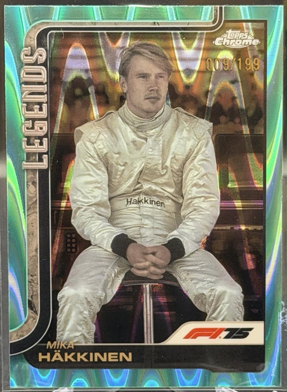 Mika Hakkinen [Aqua Refractor] #159