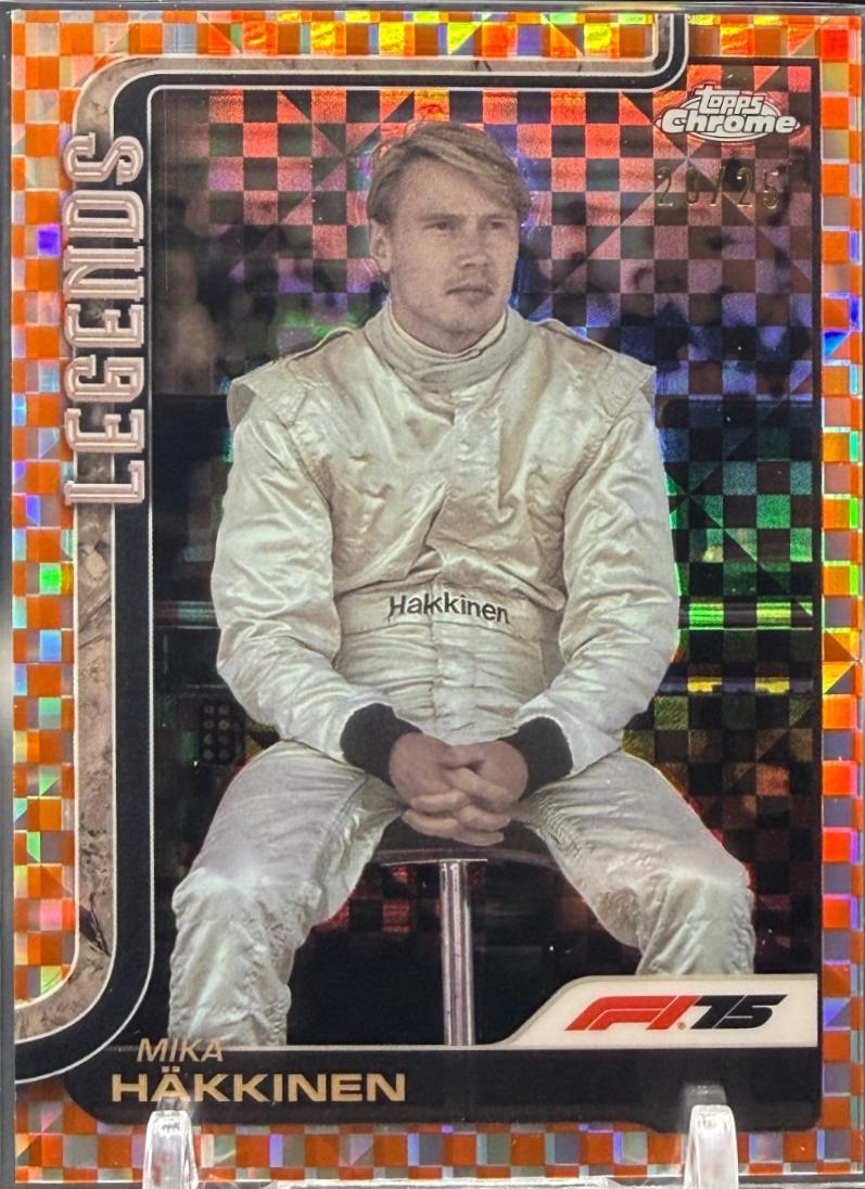 Mika Hakkinen [Checker Flag Refractor] #159