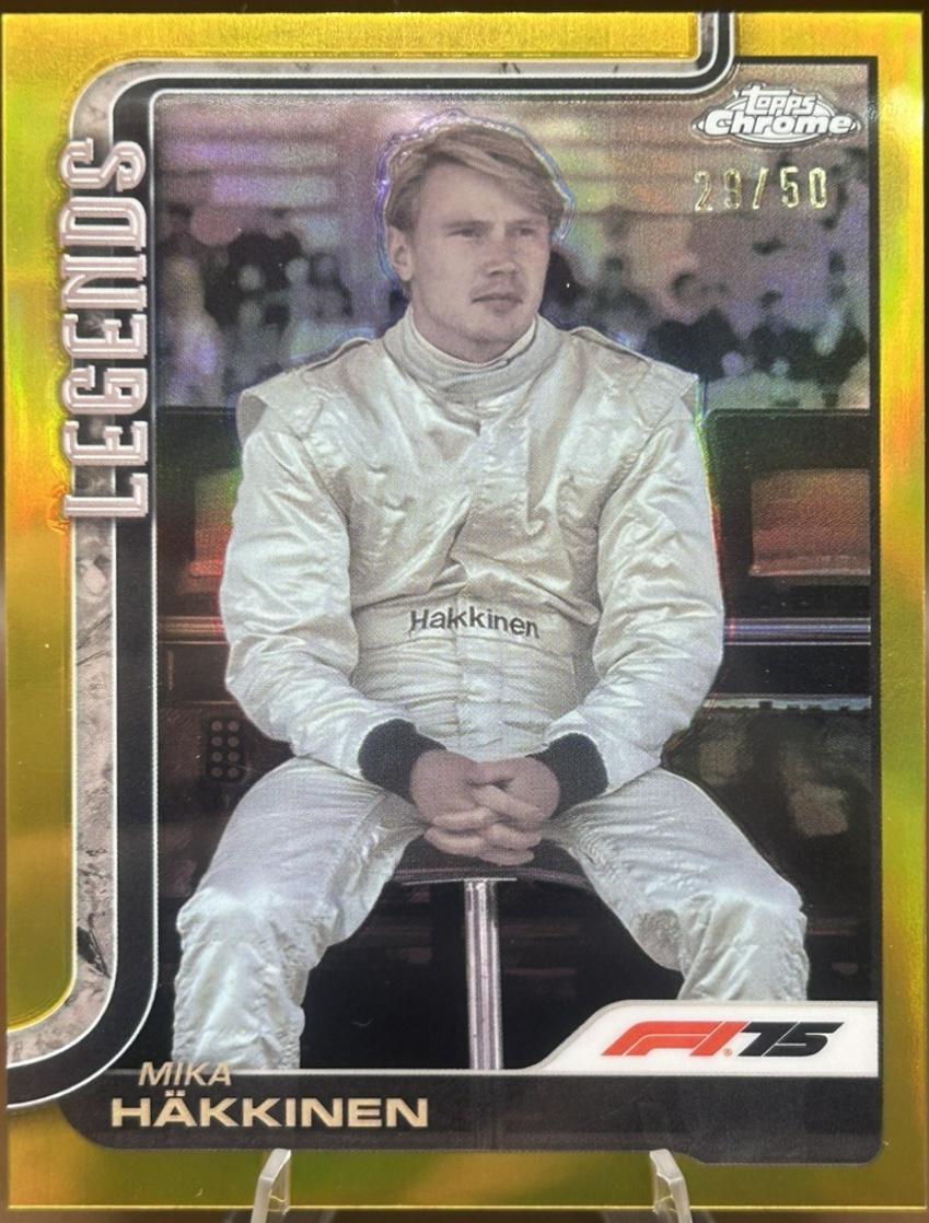 Mika Hakkinen [Gold RayWave Refractor] #159