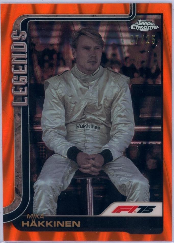 Mika Hakkinen [Orange RayWave Refractor] #159