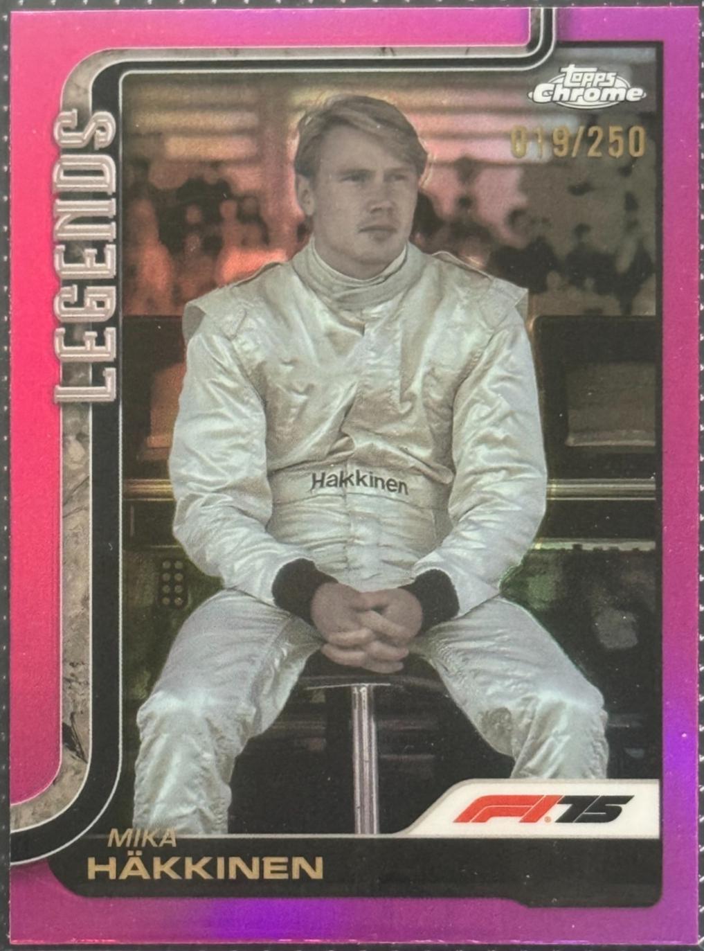 Mika Hakkinen [Pink Refractor] #159